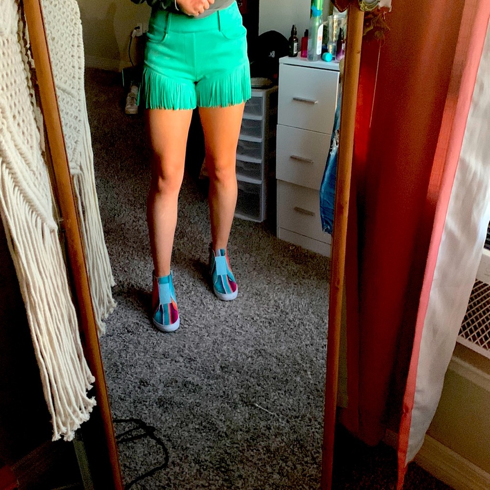 Brand:unknown. Size small. Color: teal